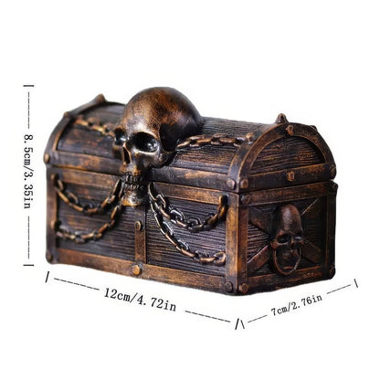 Coffre Fort Tête de Mort