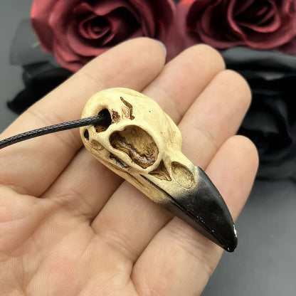 Collier Skull Crow