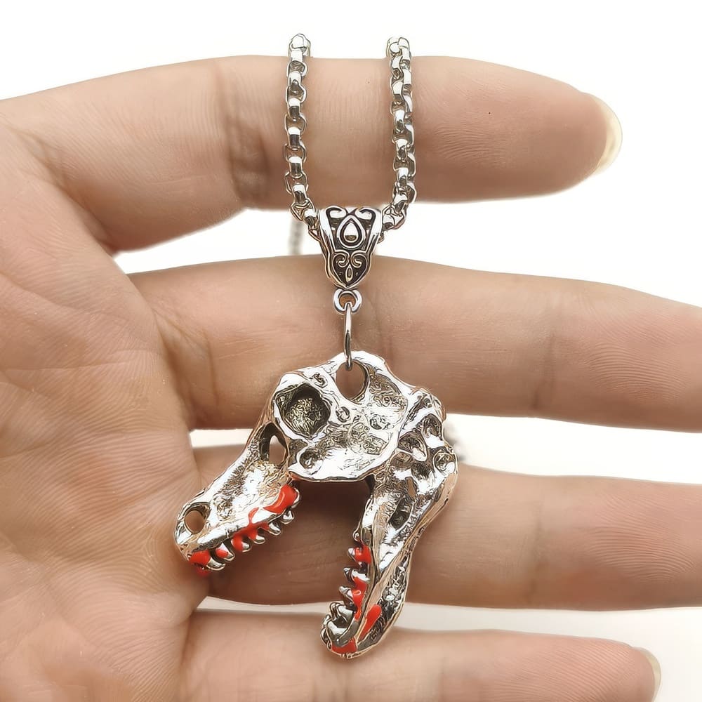 Pendentif Skull Dino