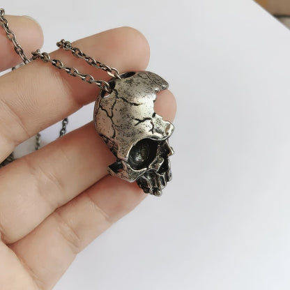 Collier Tête de Mort Mangée