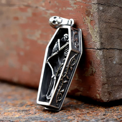 Collier Squelette Sarcophage
