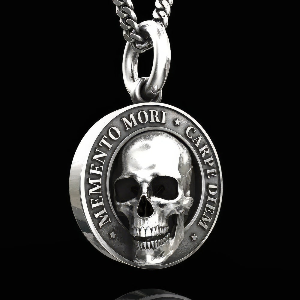 Pendentif Skull Memento Mori