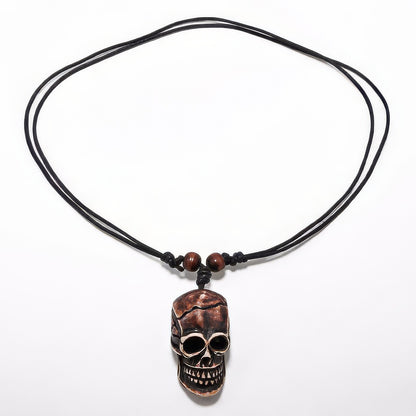 Collier Tête de Mort Tribal