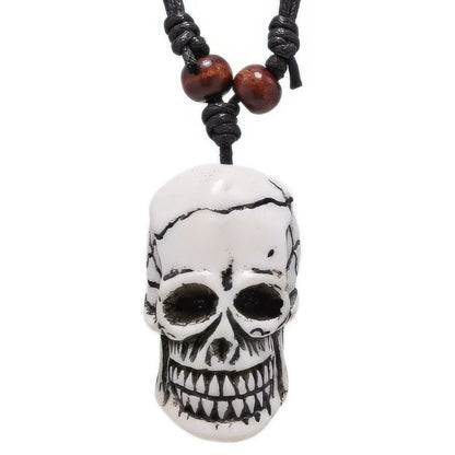 Collier Tête de Mort Tribal