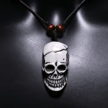 Collier Tête de Mort Tribal