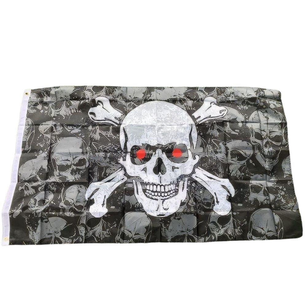 Drapeau Skull Œil Rouge