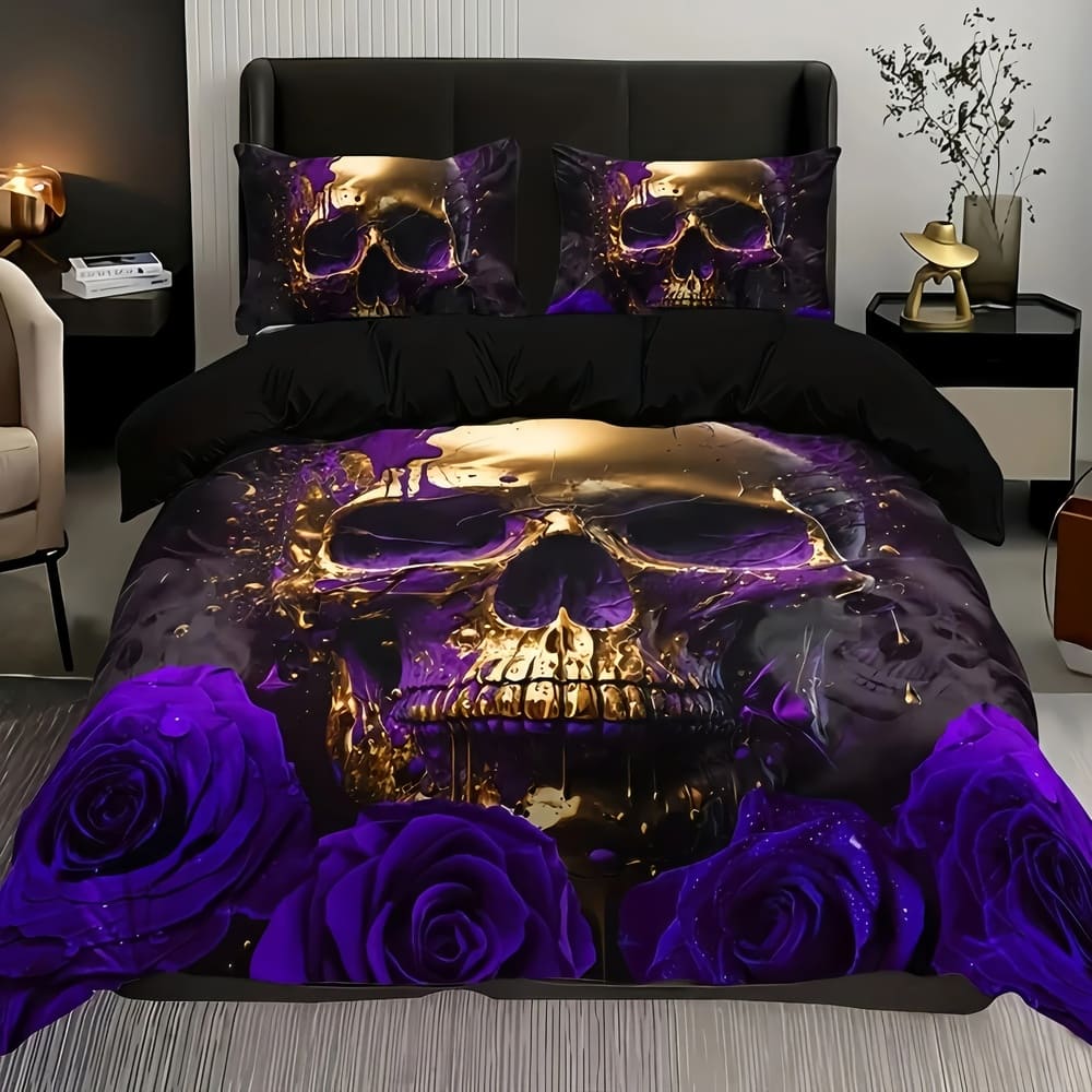 Housse De Couette Skull