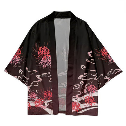 Kimono Crane Démon Japonais Hannya