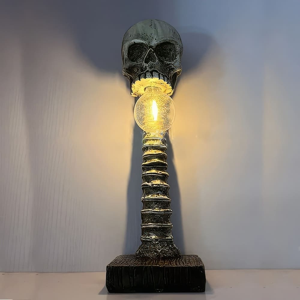 Lampe Tête de Mort