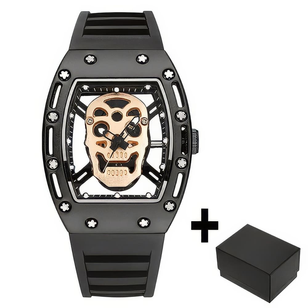 Montre Skull Ajouré