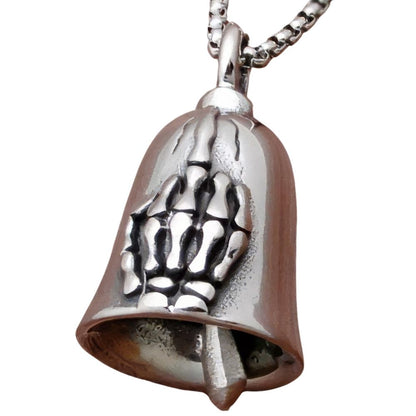 Pendentif Cloche Doigt de Squelette