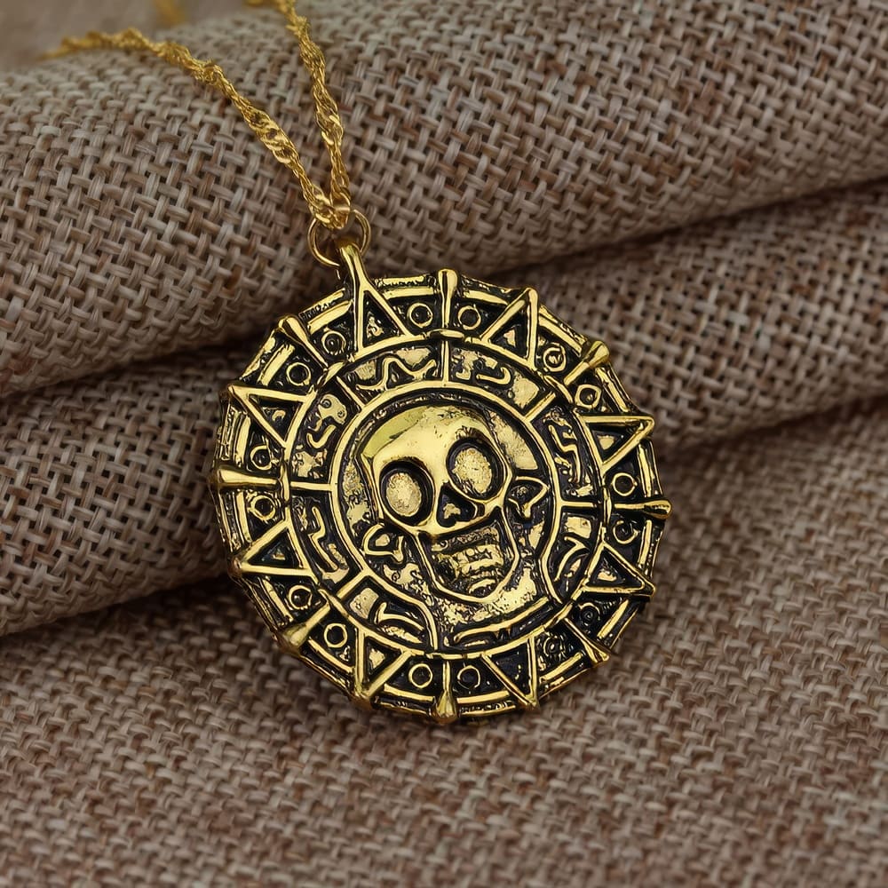 Collier Tête de Mort Soleil