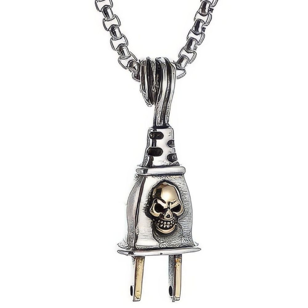 Pendentif Tête de Mort Prise