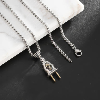 Pendentif Tête de Mort Prise