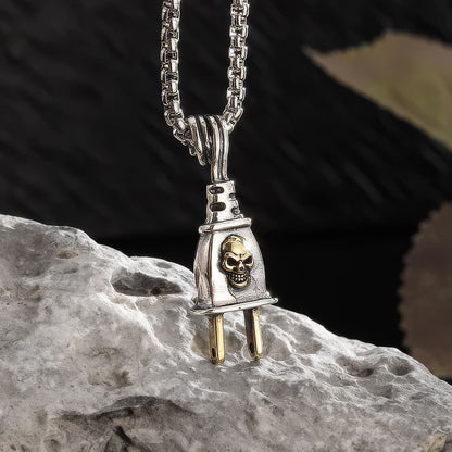 Pendentif Tête de Mort Prise