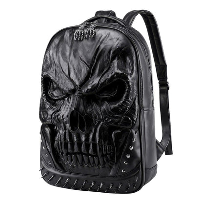 Sac à Dos Tête de Mort Relief 3D