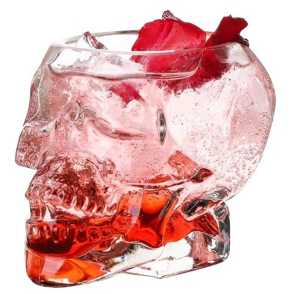 Verre à Cocktail Tête De Mort